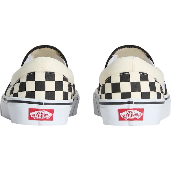 2026 Vans Classic Slip-On Shoes VN000EYE - Black & White Checkerboard